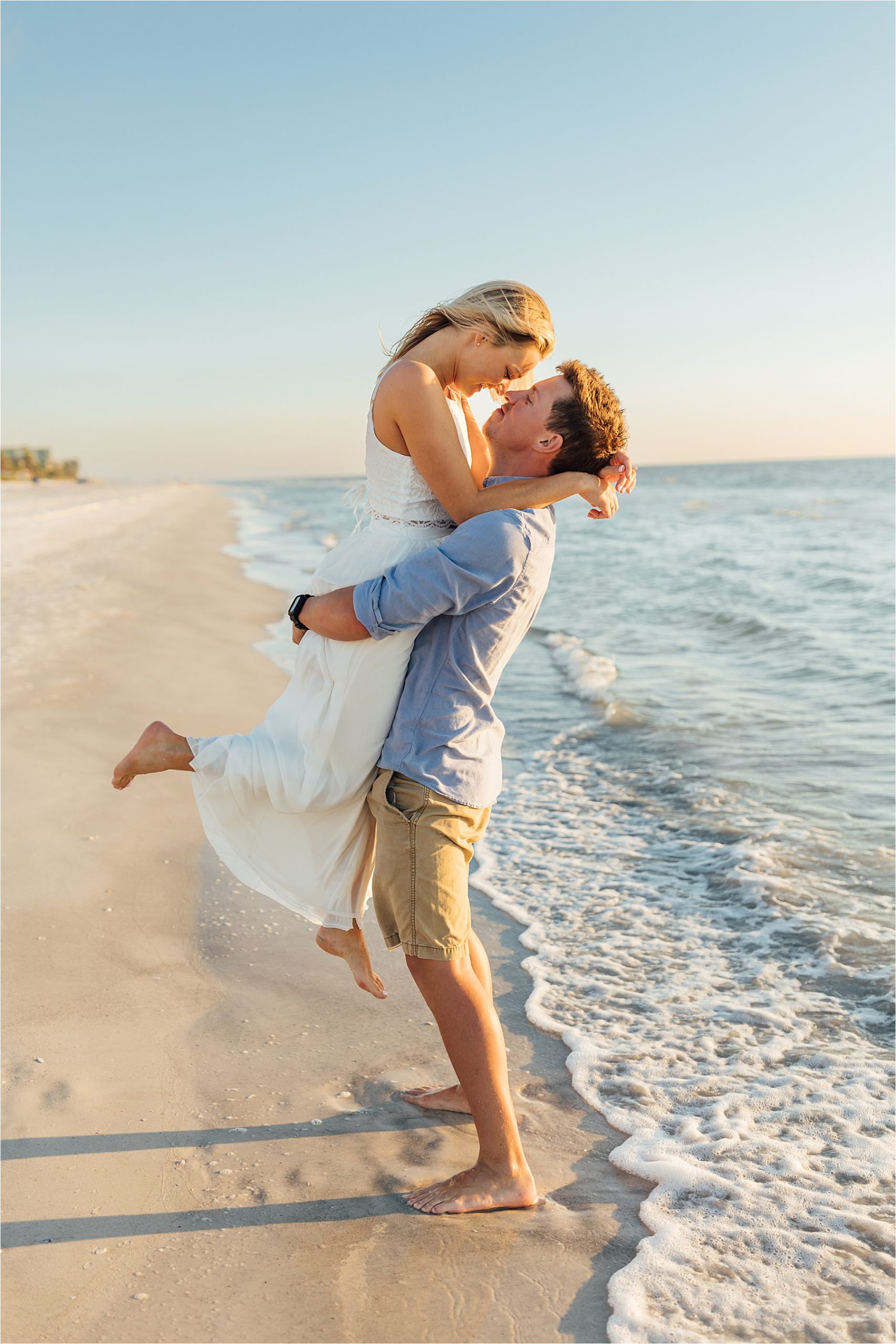 Indian Shores engagement photography