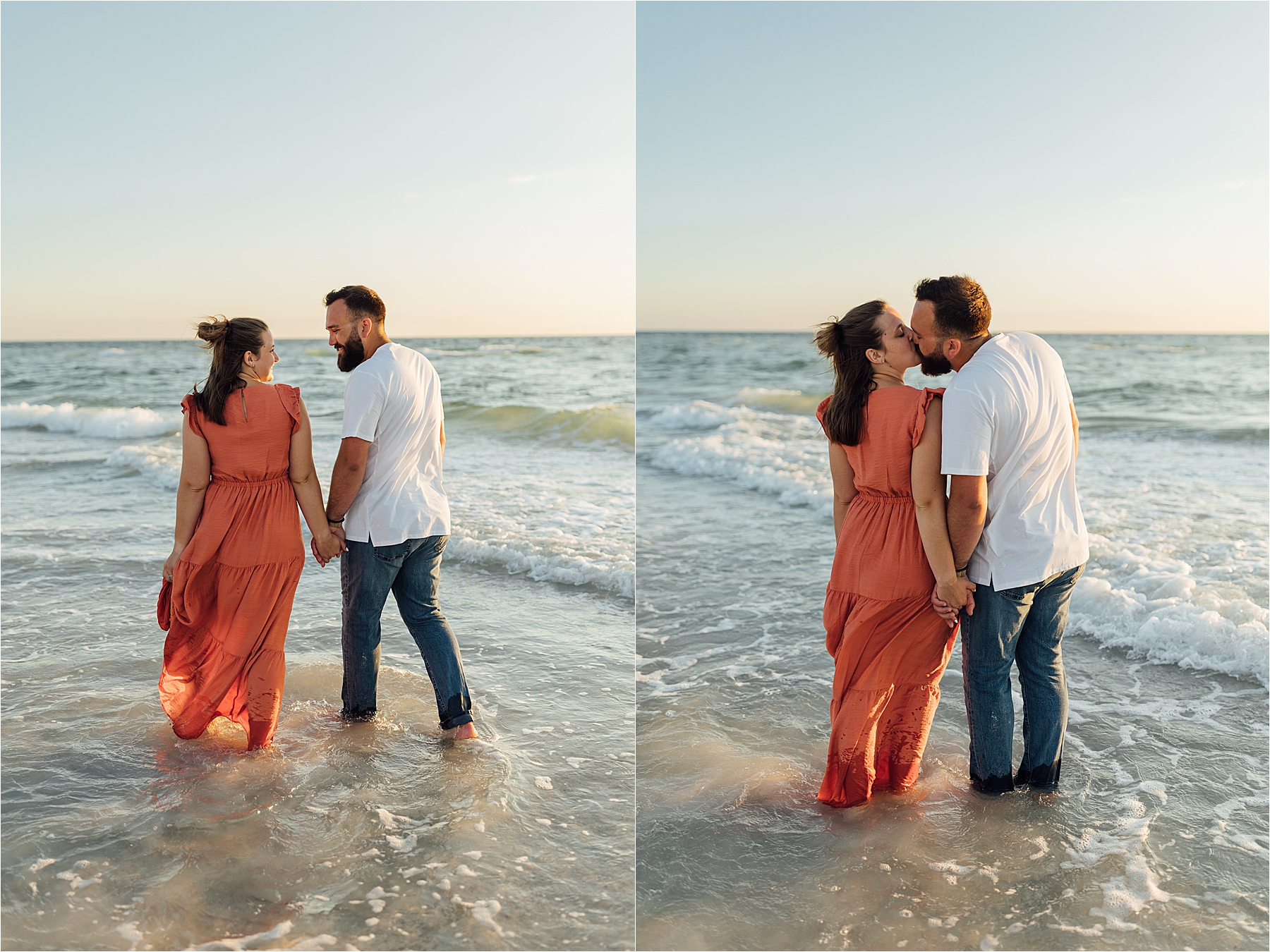 Indian Rocks beach couples session