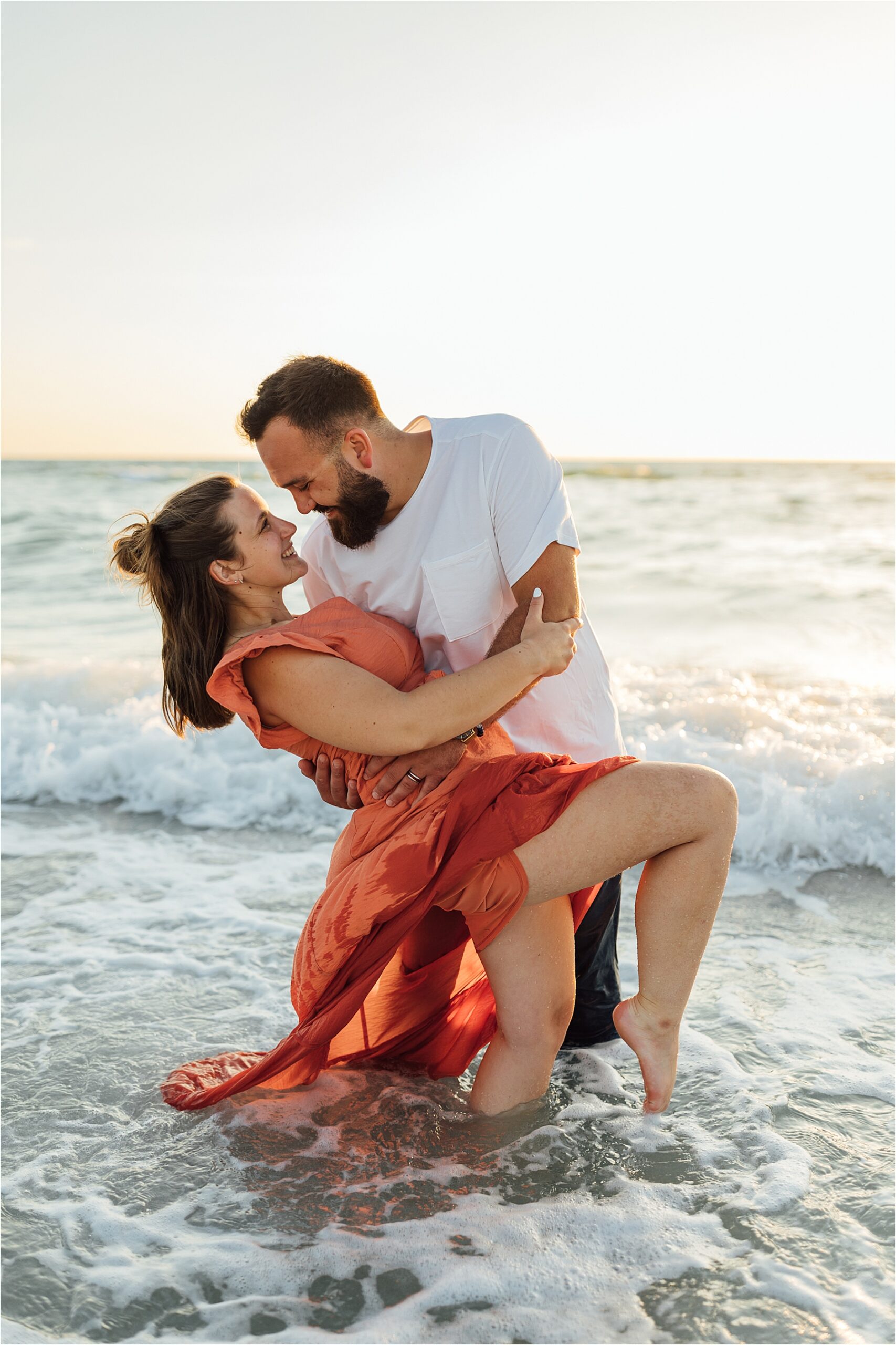Indian Rocks beach couples session