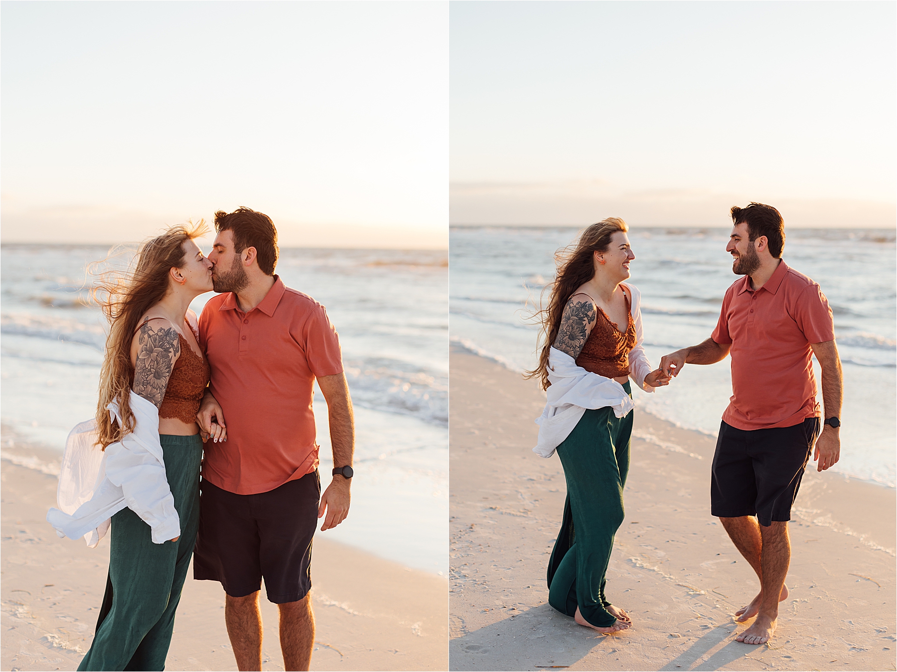 Surprise proposal clearwater beach