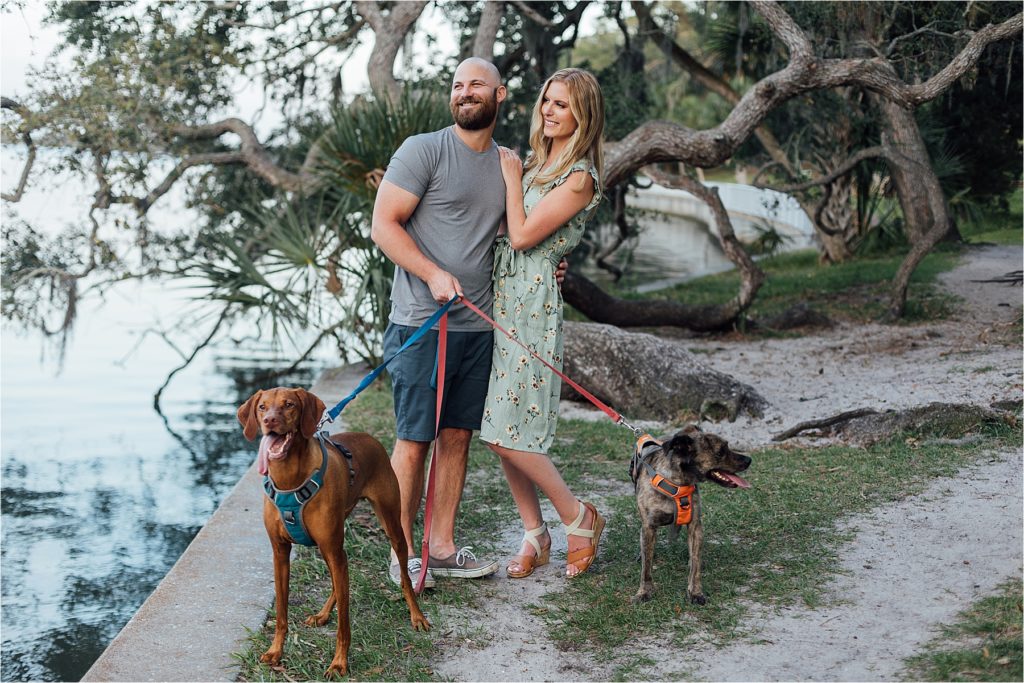 Bring your dogs to your engagement session