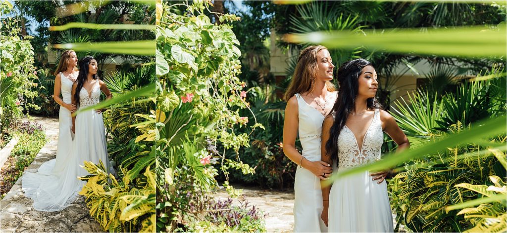 Destination Wedding Cancun Mexico, Gigi & Ashley, Lesbian Wedding, 