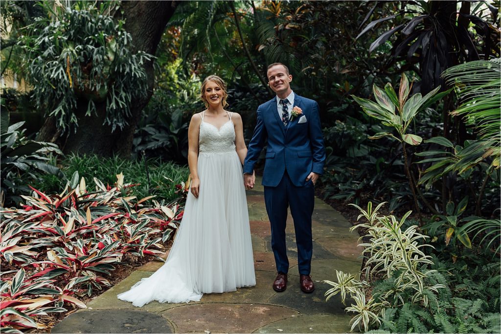 Michaella & Brian Sunken Gardens Wedding